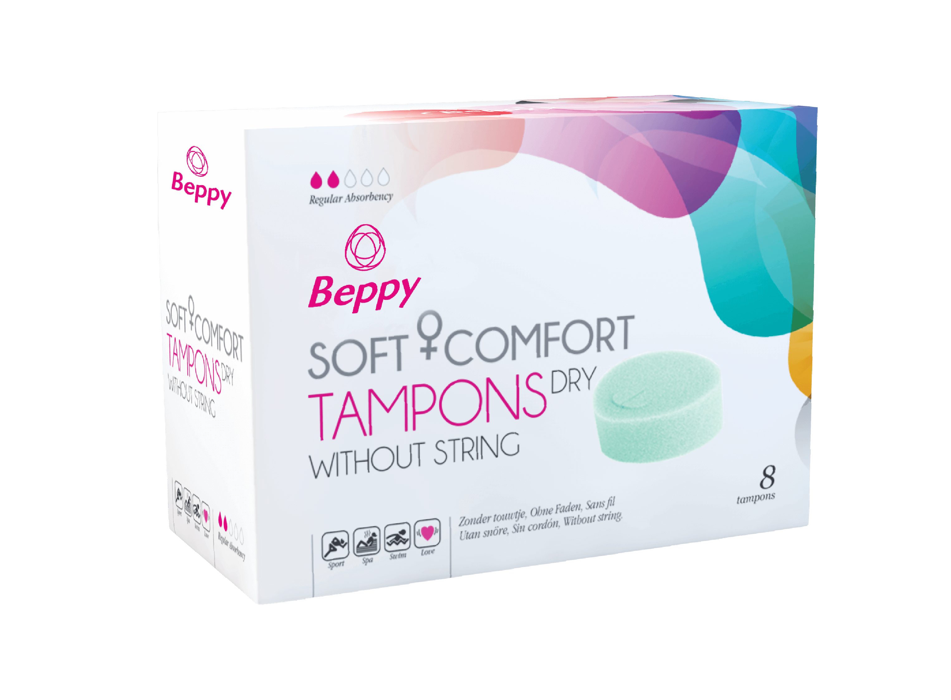 Beppy Soft + Comfort Tampons DRY (8pcs.) Asha International