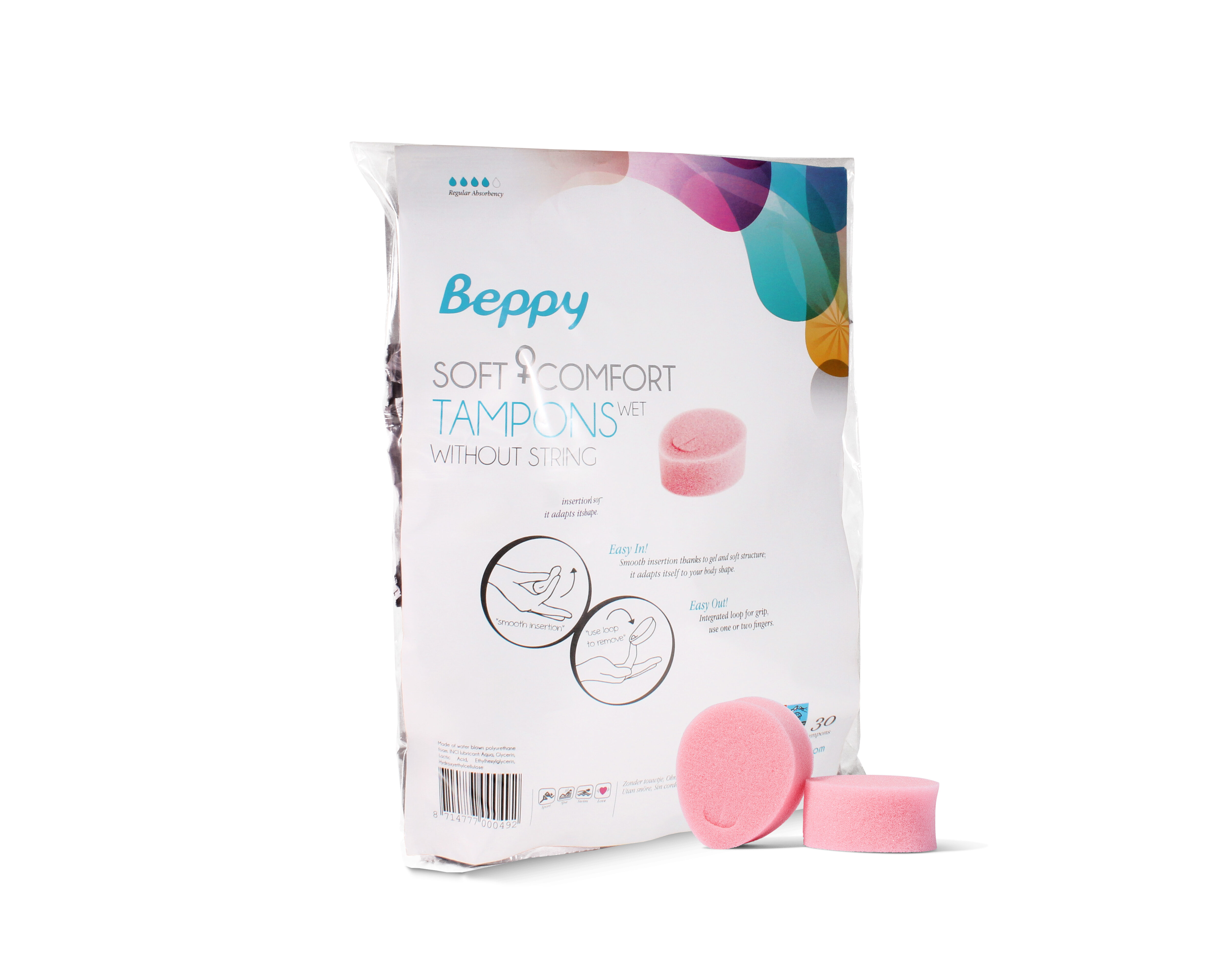 Beppy Soft + Comfort Tampons WET (30pc.)