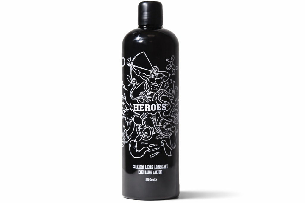 Heroes siliconen glijmiddel 500ml