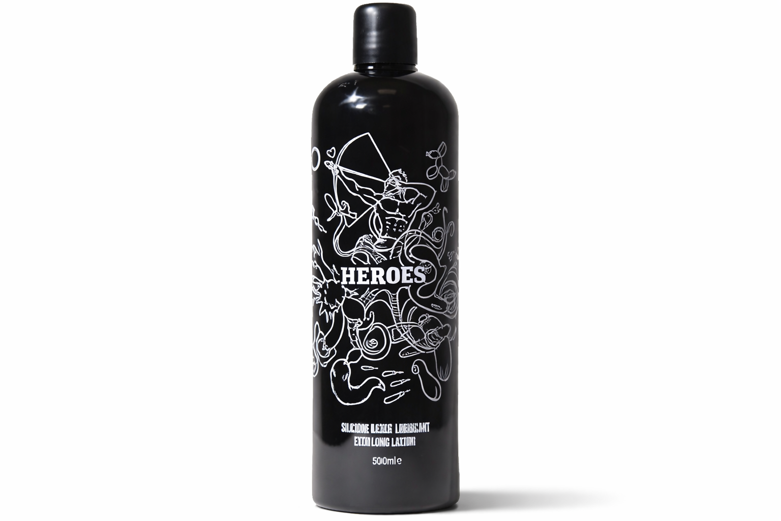 Heroes siliconen glijmiddel 500ml