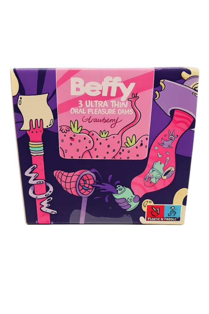 Beffy Likdoekjes 3 stuks – Aardbei aroma