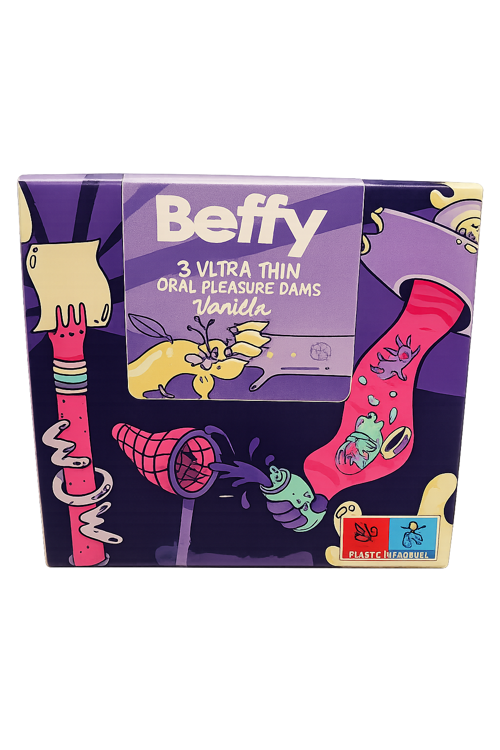 Beffy Likdoekjes 3 stuks – Vanille aroma